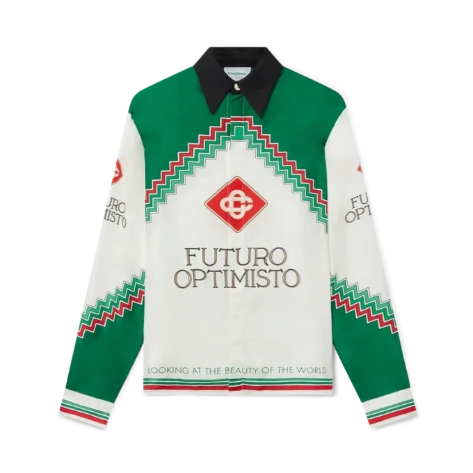 Camisa de seda Futuro Optimisto
