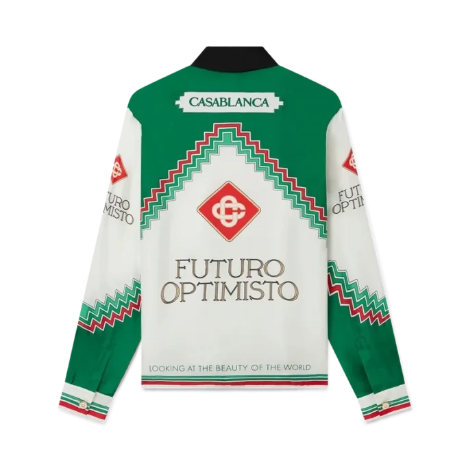 Camisa de seda Futuro Optimisto