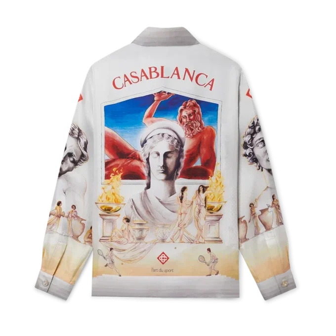 Camisa de seda Le Theatre