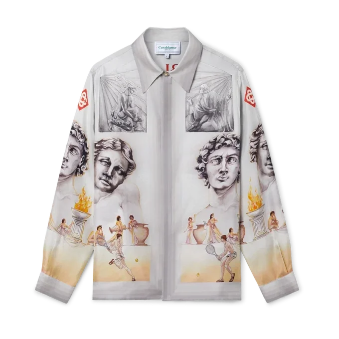 Camisa de seda Le Theatre