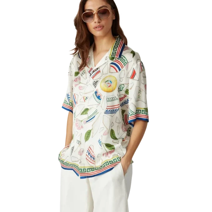 Camisa de seda Le Vase Brise Camisa de seda Le Vase Brise