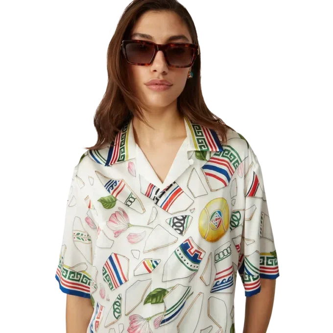 Camisa de seda Le Vase Brise Camisa de seda Le Vase Brise