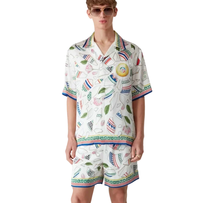 Camisa de seda Le Vase Brise Camisa de seda Le Vase Brise