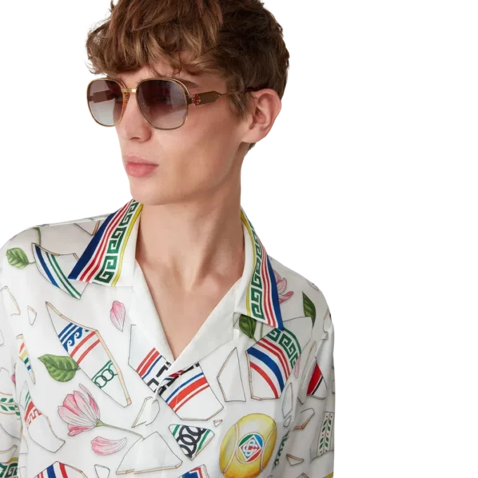 Camisa de seda Le Vase Brise Camisa de seda Le Vase Brise