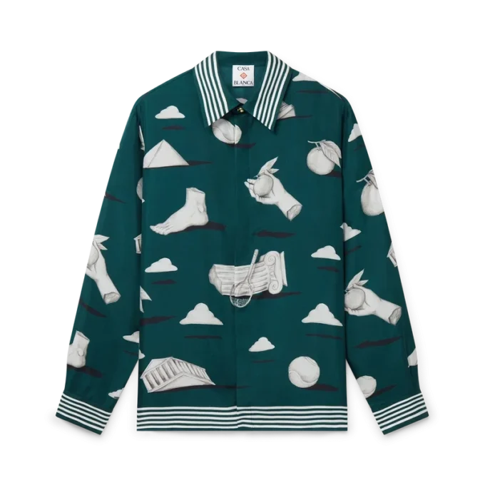 Camisa de seda Metaphysical