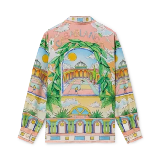 Camisa de seda Paysage Ideal