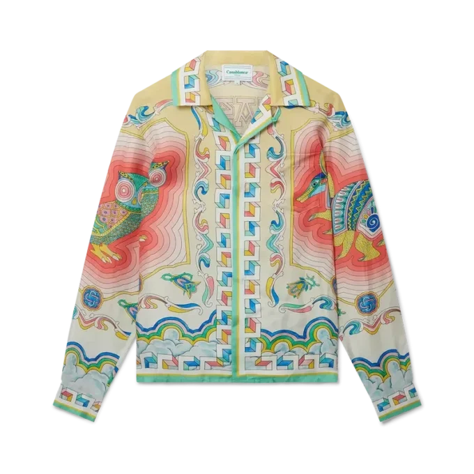 Camisa de seda Souvenir