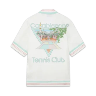 Camisa de seda Tennis Club Icon