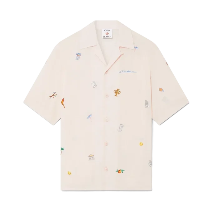 Camisas con motivo bordado