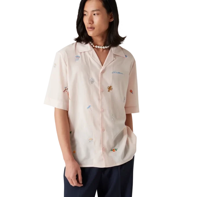 Camisas con motivo bordado