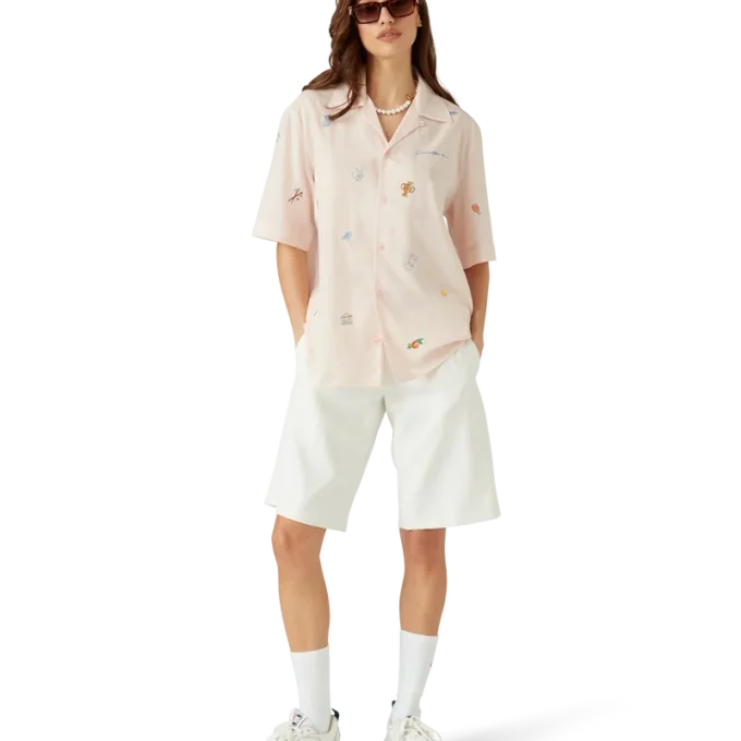 Camisas con motivo bordado