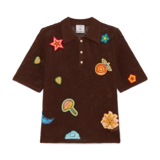 Camisas con motivos de ganchillo