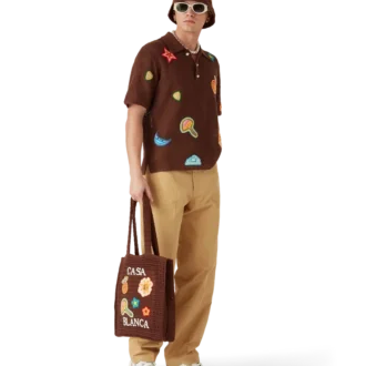 Camisas con motivos de ganchillo