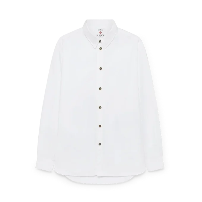 Camisas de algodón blancas