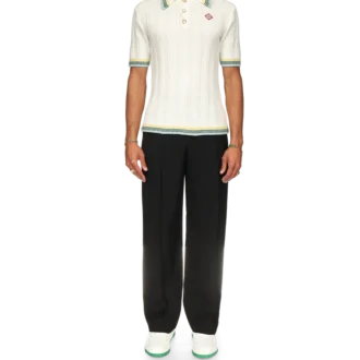 Camisas de bouclé acanalado