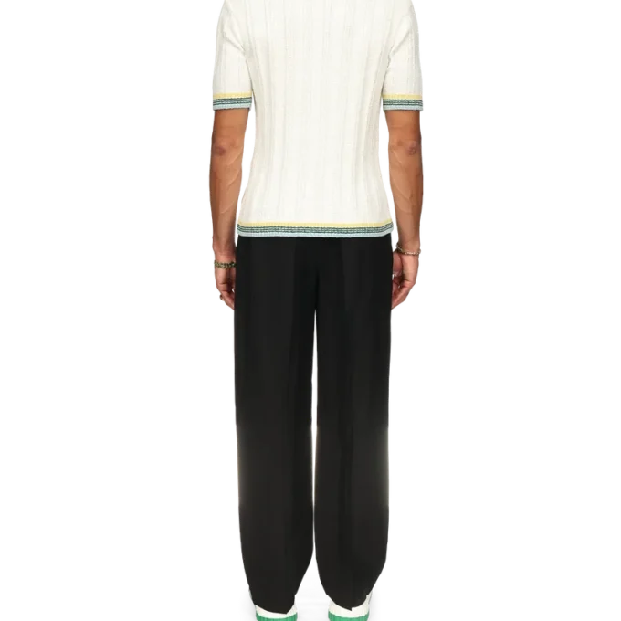 Camisas de bouclé acanalado