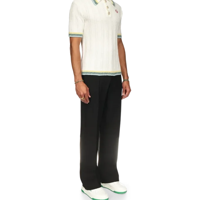 Camisas de bouclé acanalado