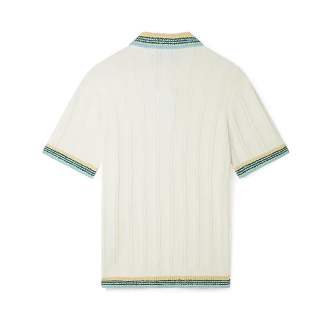 Camisas de bouclé acanalado