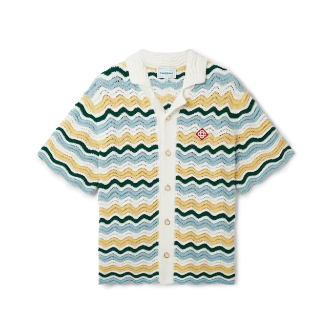 Camisas de bouclé ondulado Camisas de bouclé ondulado