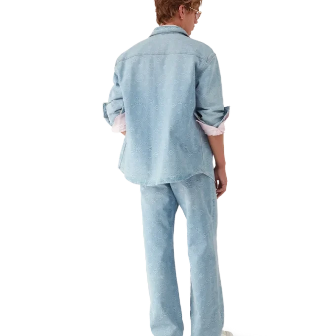 Camisas de denim con monograma Camisas de denim con monograma