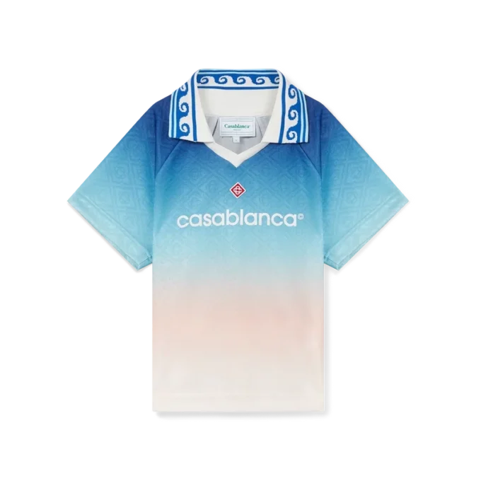 Camisas de fútbol con monograma jacquard