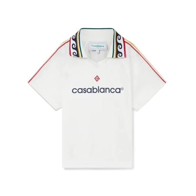 Camisas de fútbol con monograma jacquard