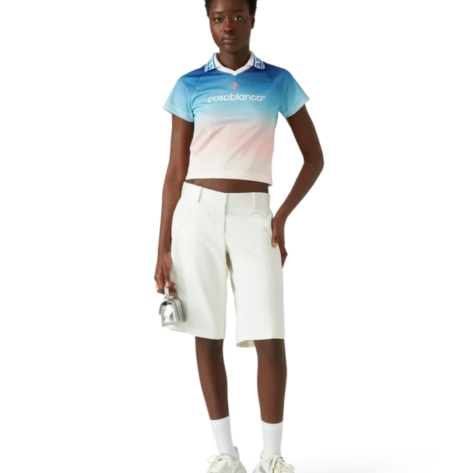 Camisas de fútbol con monograma jacquard