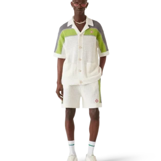 Camisas de ganchillo a rayas