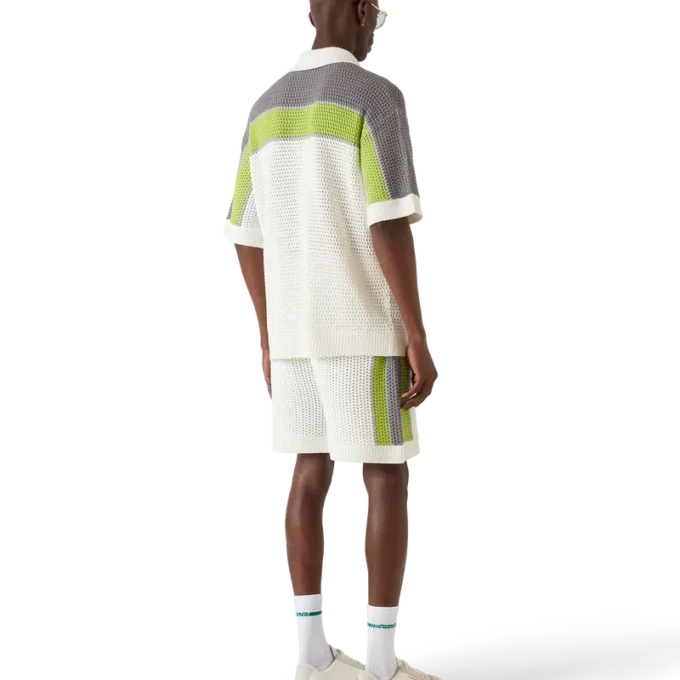 Camisas de ganchillo a rayas Camisas de ganchillo a rayas