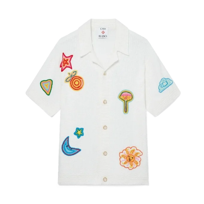 Camisas de ganchillo con motivos Camisas de ganchillo con motivos