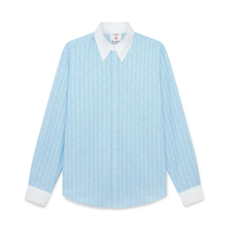 Camisas de jacquard con rayas Laurel