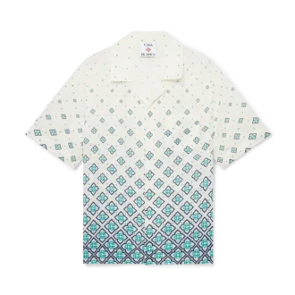 Camisas de lino con monograma degradado