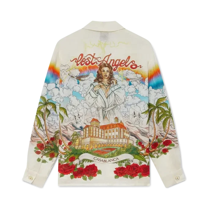 Camisas de lino de manga larga Chateau Camisas de lino de manga larga Chateau