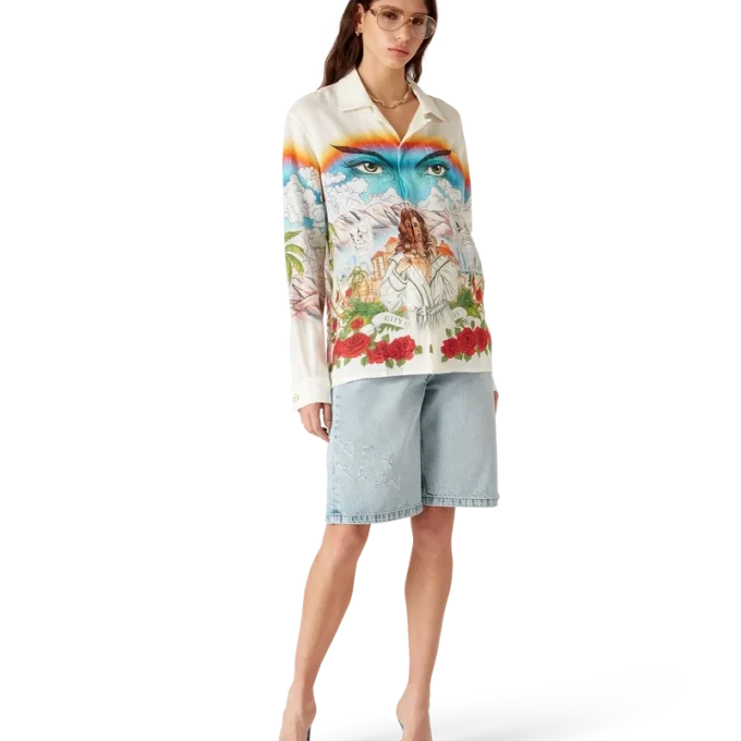 Camisas de lino de manga larga Chateau Camisas de lino de manga larga Chateau