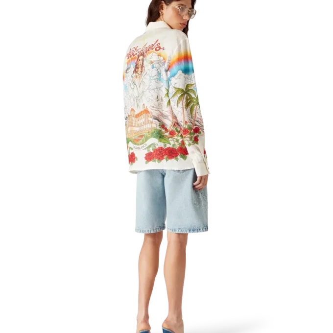 Camisas de lino de manga larga Chateau Camisas de lino de manga larga Chateau