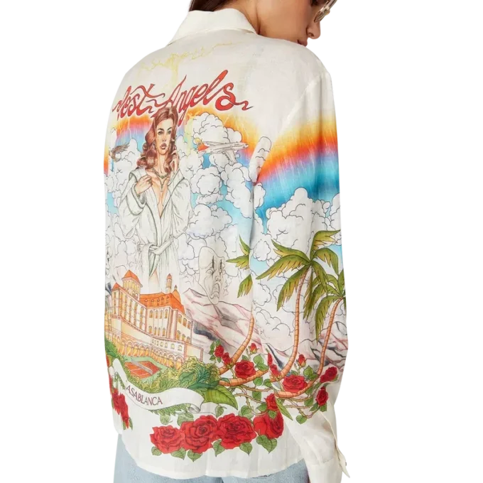 Camisas de lino de manga larga Chateau Camisas de lino de manga larga Chateau