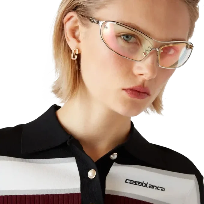 Camisas de manga corta a rayas