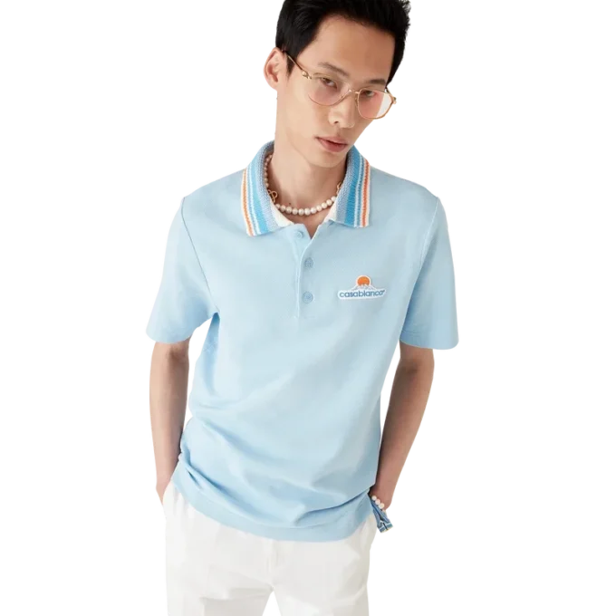 Camisas de manga corta de punto piqué