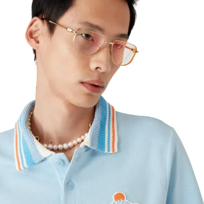 Camisas de manga corta de punto piqué