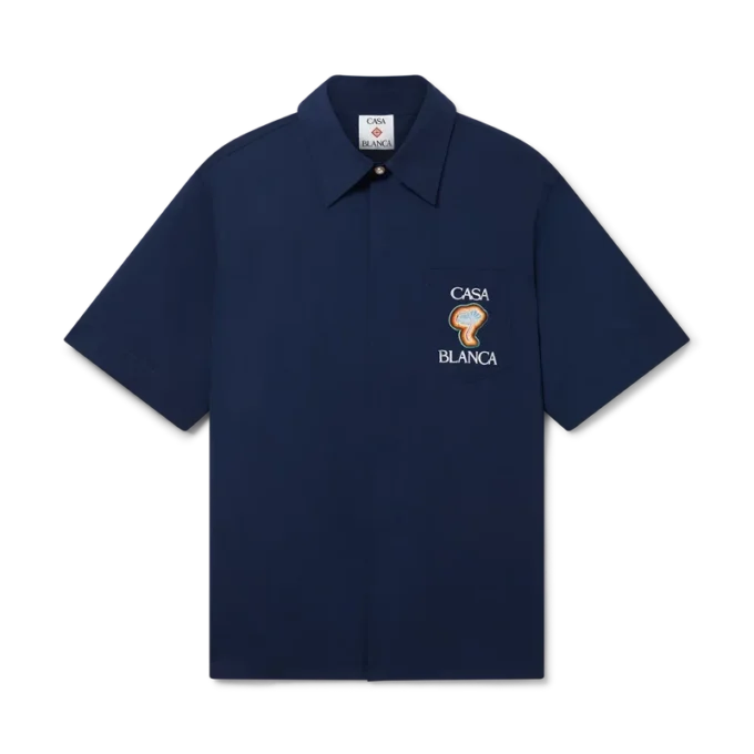 Camisas de manga corta Rainbow Mushroom