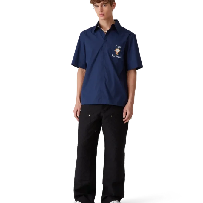 Camisas de manga corta Rainbow Mushroom