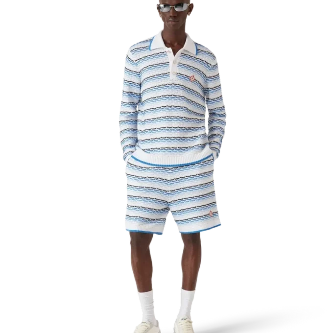 Camisas de manga larga con costura plisada