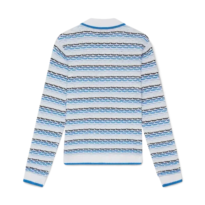 Camisas de manga larga con costura plisada