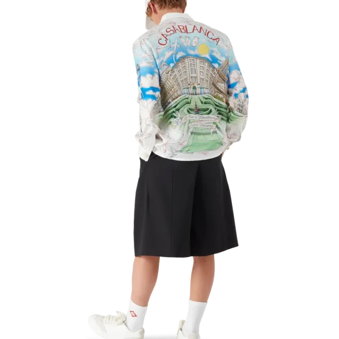 Camisas de manga larga de la tienda de París