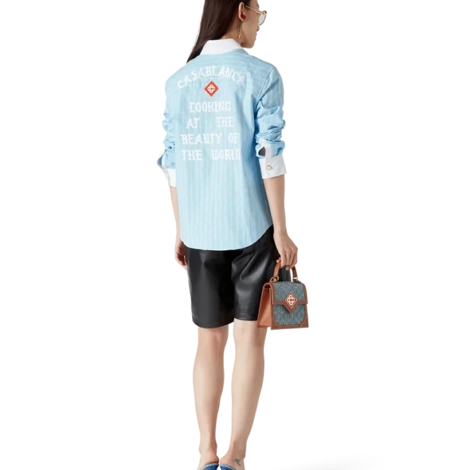 Camisas de manga larga Laurel a rayas