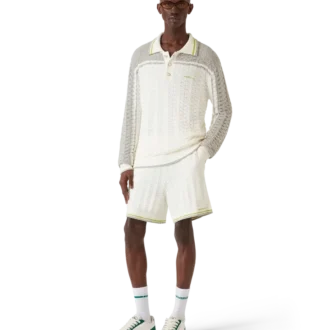 Camisas de manga larga Tennis Bouclé