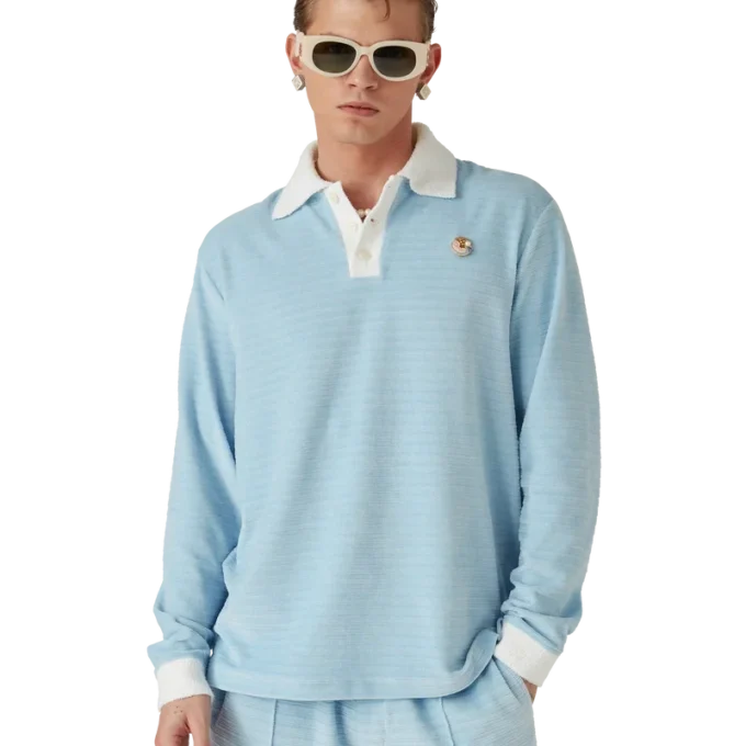 Camisas de rayas de terciopelo