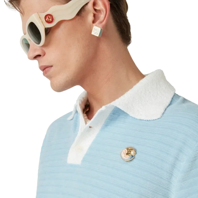 Camisas de rayas de terciopelo