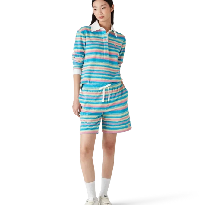 Camisas de rizo a rayas