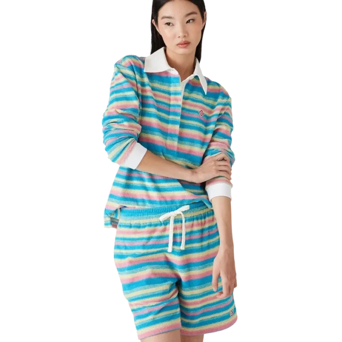 Camisas de rizo a rayas